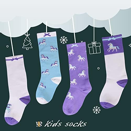Чорапи на Харисон Хауард Детлер Божиќ Божиќни подароци Атлетски коњи за коњи за деца Младинско девојче 4 - Пак