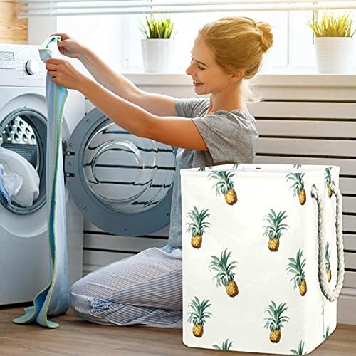 Водоотпорни корпи за перење алишта високи цврсти преклопени ананас дизајн за печатење за печатење за возрасни деца тинејџери девојчиња