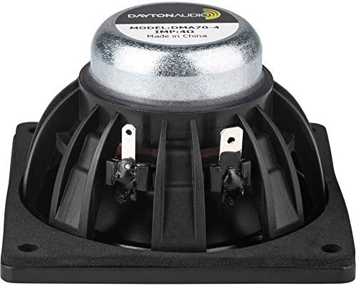 Дејтон Аудио DMA70-4 2-1/2 Двојно магнет алуминиумски конус со целосен опсег на возачот 4 ом