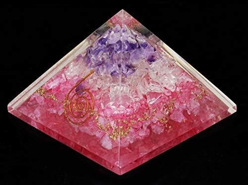 Хармонизирајте ги 3 слоја Организа Пирамида Реики Кристал заздравување Фенг Шуи Васту чакра духовен камен