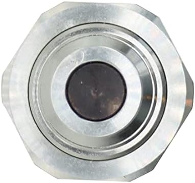 Nakkaa 7246799 Hydraulic Male Flat Face Quick Connect Coupler AT406474 Compatible with J-Deere 318E 319E 320E 323E Bob-c-at 753 763