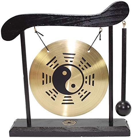 Зен табела Гонг Таиџи симбол Фенг Шуи Медитација биро bellвонче за домашно украсување Домаќинство честитка за благослов подарок