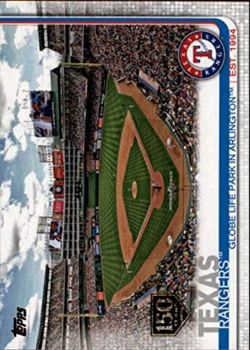 2019 Топс 150 -годишнина #509 Глобус животен парк во Арлингтон Тексас Ренџерс Серија 2 МЛБ картичка за тргување со бејзбол