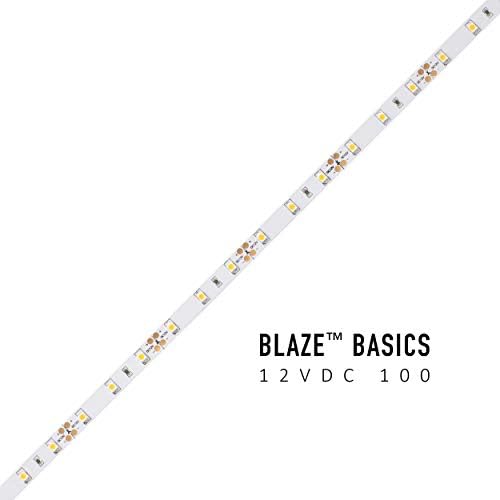 Диода LED Blaze ® Основи 100 LED Лента Светлина 12V, 3000K 100ft 1.46/ft Калем
