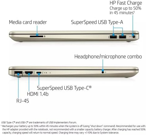 Најнови HP Дома И Бизнис Лаптоп | 15.6 FHD Дисплеј | Intel i5 - 1135g7 4Cores | Intel Iris Xe Графика / 8GB DDR4 256GB SSD | WiFi