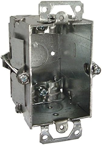 Hubbell-Raco 517 2-1/2-инчен длабоки ганг-стари работни клипови NMSC стеги, 3-инчни од 2-инчен прекинувач кутија
