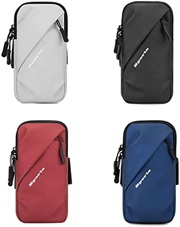 Универзална унисекс Армбајдс држач за телефони со торбичка за торбички за торбички Најдобри спортови торбички двојни џебови торбички држач
