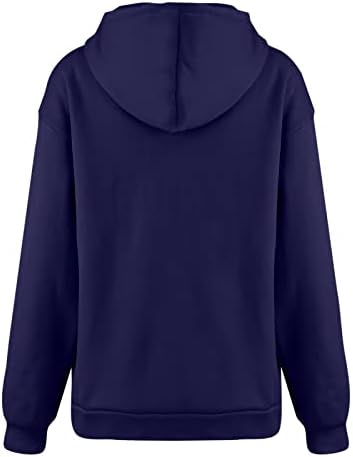 Nokmopo есен џемпери за жени обични модни модни долги ракави солидна боја патент џеб џеб џеб врвен плетен пулвер врвен врв