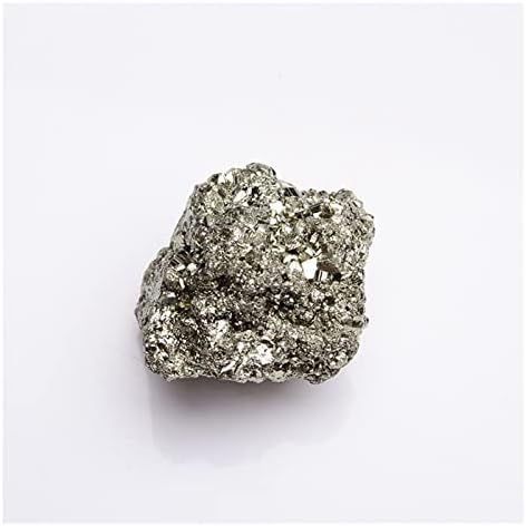 Нина Нугрохо 1 парче природен пирит кристален кластер Неправилен камен рокен минерален примерок Reiki Дома декорација сурови кристали