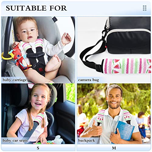 Обвивки за седишта за автомобили од лубеница за бебиња за деца 2 парчиња ленти за седишта за автомобили, перничиња за перничиња за заштитник