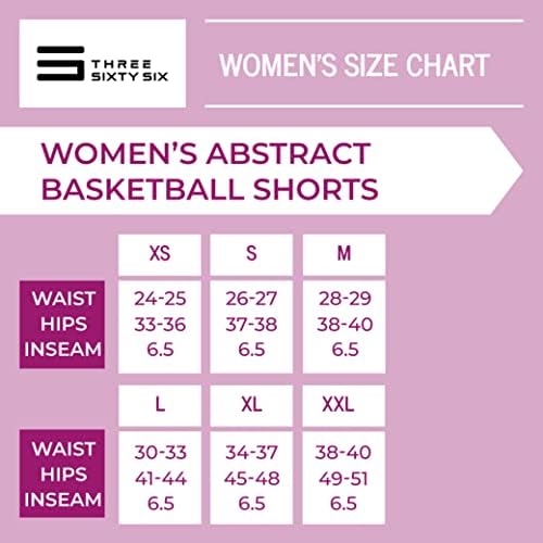 Три шеесет шеесет жени Брзи суви кошаркарски шорцеви, еластична половината w/влечење, 6,5 инчен инсем