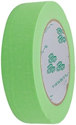 Елексит креп хартија електрична опрема општа намена маскирање лента зелена ширина од 25 мм должина од 50 метри