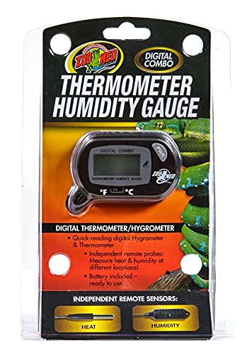 Зумиран дигитален термометар на влекачи и мерач на влажност - Вклучува приложена DBDPET PRO -TIP Водич - Добијте точни температури на влекачи