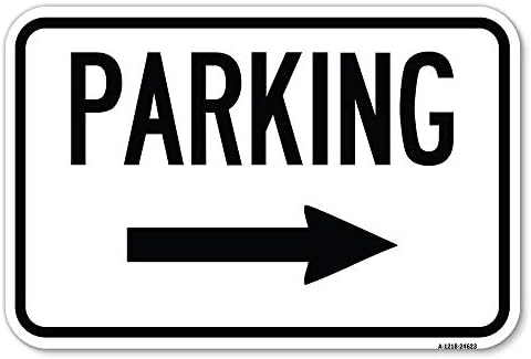 Паркинг | 18 Х 24 Тешки Алуминиум Рѓа Доказ Паркинг Знак | Заштита На Вашиот Бизнис &засилувач; Општина / Направени Во САД
