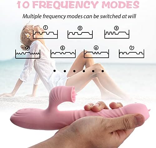 Вибратор на засилување на зајакот за засилување за жени-вибрираат дилдо со клиторичен стимулатор на самото место, возрасна секс играчка со 10