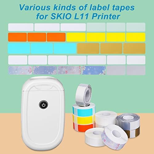 Етикета за производител на етикета етикета водоотпорна хартија за термички печатач 15x30mm за класификација на цената на името, компатибилен