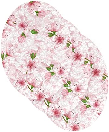 Алаза Јапонска цреша цвет розова цветна флорална природна сунѓери кујна целулоза сунѓер за миење садови за миење бања и чистење на домаќинствата,