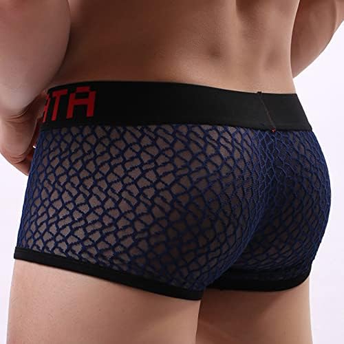 CJHDYM MENS BOXER BOTER BRIFCERS DISHIBLED FACKING PATCHINCH KNICKER PANTIES SHISE RISE RISE WAISTBAND POUCT