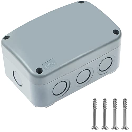 Кутија за отворено спојување, NINELEAF IP66 водоотпорни електрични кутии за проекти PVC/ABS Пластично кутија за куќиште Универзална