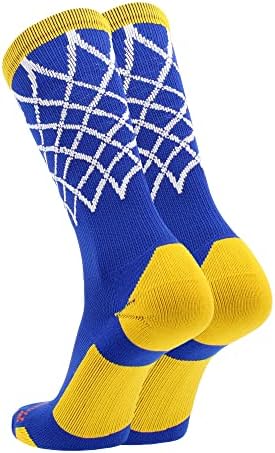 Луди Спортски Елитни Кошаркарски Чорапи со нето должина на Екипажот - направени во САД