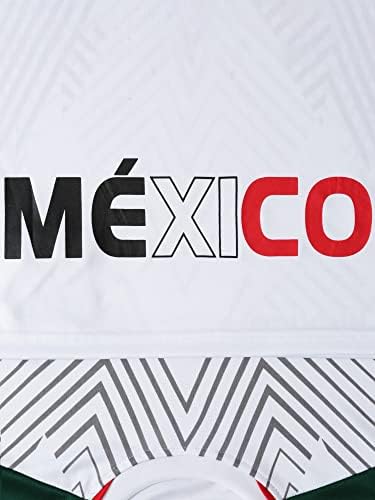 Национален мексико фудбалски дрес Светски фудбал Куп тим униформа футсал атлетски врвен кошула