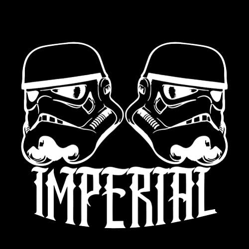 Империјал Stormtrooper шлемови Силуета винил налепница за налепници