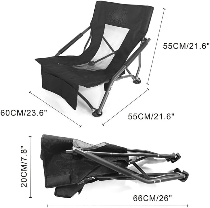 GKMJKI преносен склопувачки стол за риболов кампување кампување скара столче преклопено продолжено пешачење седиште за градинарски мебел за