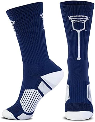 Лакрос Лакрос Еден Стап Атлетски Ткаени Чорапи Од Средината На Теле | Големини На Млади И Возрасни | Повеќе Бои