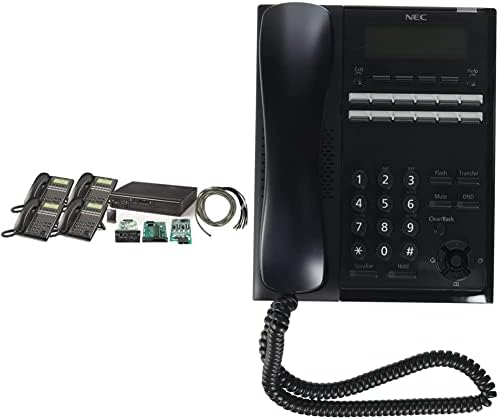 NEC SL2100 Дигитален комплет за брз почеток со 4 порта говорна пошта и 4 дигитални 12 телефони со 12 копчиња - NEC -BE117449