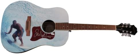 Jackек nsонсон потпиша автограм со целосна големина обичај еден-на-еден вид Гибсон епифон Акустична гитара w/ jsa автентикација-помеѓу соништата,