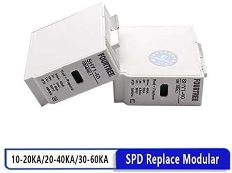 Makee SPD Заменете го модуларниот AC 275V 385V 420V Вметнувања за замена за заштитен уреди за заштита на молња со молња