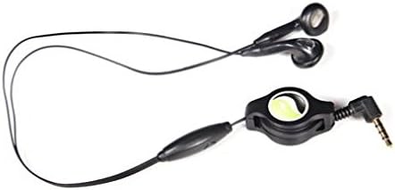 Слушалки за слушалки што можат да се повлечат, слушалки без раце 3,5 mm W Mic Earbuds компатибилни со LG G PAD x8.3 - G7 Thinq - G8