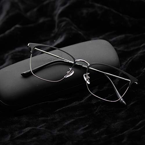 Блокирање На сина Светлина Фотохромни Прогресивни Мултифокални Очила За Читање, Ретро Метална Рамка И Леќи Од Смола, Поларизирани Очила