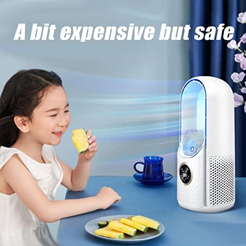 Мини Испарувачки Личен Ладилник За Воздух, 6 Брзини Филтрирање На Вентилаторот Без Лисја, Навлажнување И Силен Ладен Мини Ладилник ,
