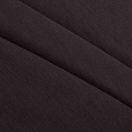 Темно сива екипаж блуза маичка за девојки есен лето лето од рамо со кратки ракави удобност боја облека памучна графичка мета ll ll