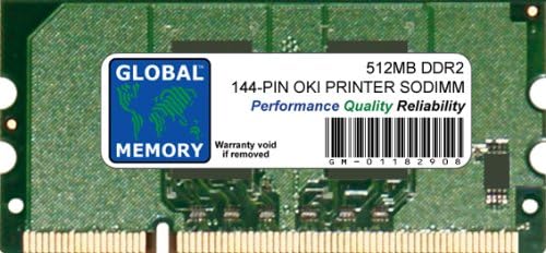 512mb DDR2 SODIMM Меморија RAM МЕМОРИЈА ЗА OKI MC361 / MC561 &засилувач; C330 / C530 / C610 / C711 / C831 / C841 Серија Печатачи