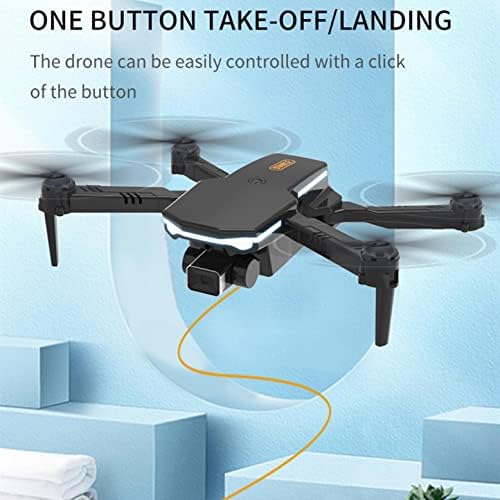 Drones with Camera for Adults 4k - FPV Drones with 1080P HD WiFi Dual Camera Remote Control 2.4G 4CH 6Axis RC Foldable Mini Drone Toys