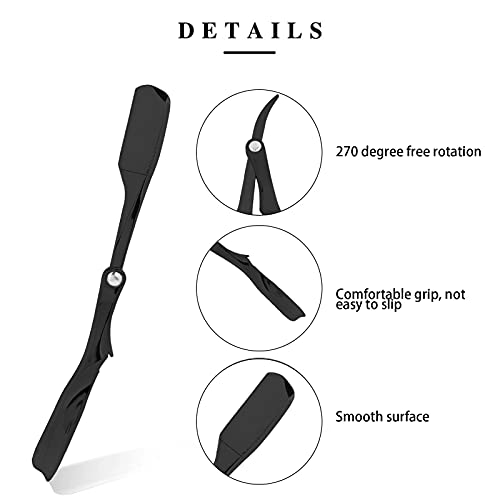 Држач на алатка за бричење, професионална алатка за преклопување на директно бричење, бербер алатка за бричење директно раб, држач за држач
