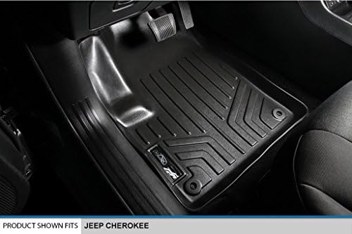 SmartLiner Custom Fit Fort Damets и Cargo Liner Set Black За 2014-2022 Jeep Cherokee - Сите модели