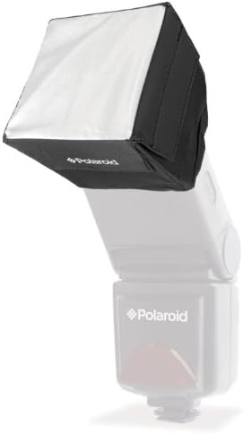Polaroid Mini Universal Studio Soft Box Flash Diffuser за Sony Alpha Nex-C3, 7, 6, 5N, 5R, 5T, 5, 3, 3N, F3, SLT-A33, A35, A37, A55,