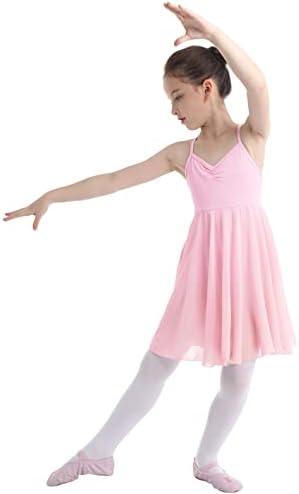 Лесно за деца Девојки девојки Камизол Гимнастички леотарски балетски балетски тутуски фустан скејтер лирски модерен современ костум