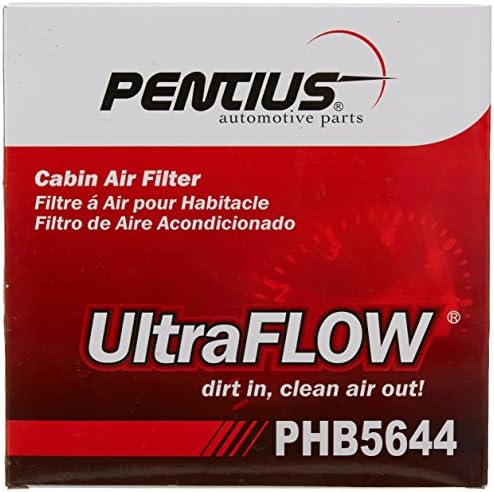 Pentius PHB5644 Ultraflow Cabin Air Filter за Pontiac Vibe 1.8L, Toyota Tacoma 2.7L/4.0L