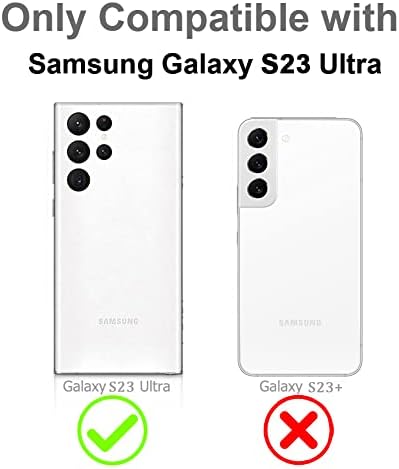 Кангар Случај За Samsung Galaxy S23 Ултра Случај Со Нараквица Kickstand Симпатична Љубов Срце Дизајн Целосна Заштита На Објективот На Фотоапаратот