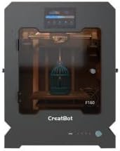 Брз високо-прецизност CreatBot F160 Desktop FDM 3D печатач со целосно затворена загреана комора и жариште на висока температура. Одлично за