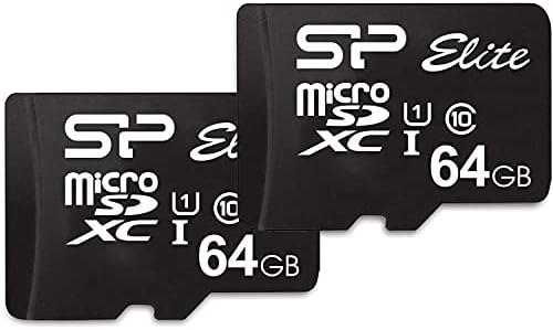 Силиконска Моќност 128gb Микро SD Картичка U3 SDXC До 100mb/S Мемориска Картичка Со Голема Брзина Со Адаптер За Камери, Парна Палуба,