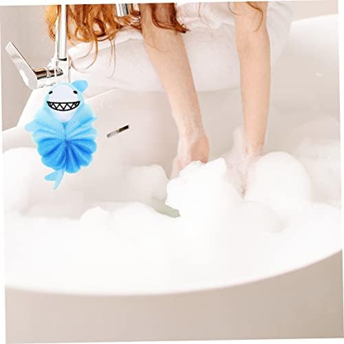 Хемотон 8 парчиња Бебе лоуф -бања за деца бања лофула за деца, митинзи за миење на телото, сунѓер за капење, ексфолирачки бања сунѓер -бања чистачи