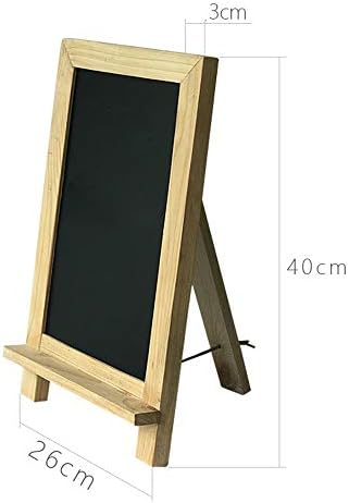 Teerwere Chalkboards Chalkboards 20 пакувања дрвени врамени креда табла стои знаци мини креда од картон со маркери за креда и декор
