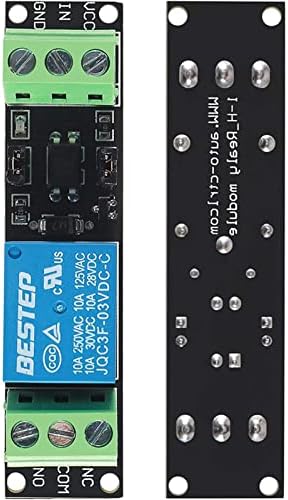 Модул за прекинувач за прекинувач на релето на Hifasi 3V 1 со прекинувач за напојување со OptoCoupler Opto Islation за IoT ESP8266 Одбор