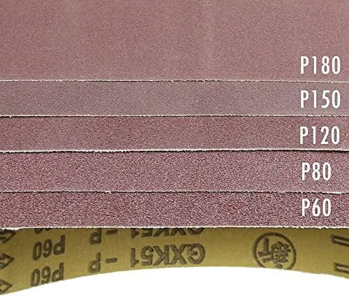 ИВЕС Комерцијален абразивен појас за појас 1 парче 686 * 50мм абразивен појас за пескарење за меки метални полициски појас Сандер
