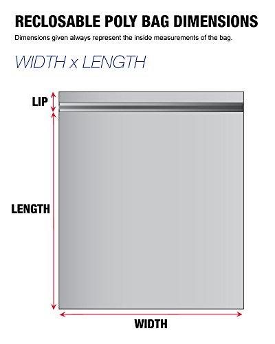 Логика на лента TLSTC353 Повторувачки статички вреќи за заштити, 5 x 7 “, транспарентен